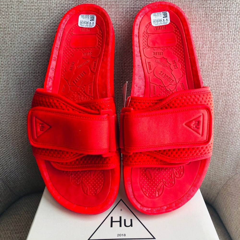ADIDAS PHARRELL WILLIAMS SLIDES BRAND NEW!